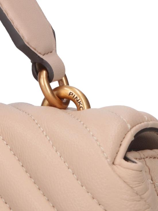 26FW 핑코 토트백 100044 A0GKC50Q Neutrals - PINKO