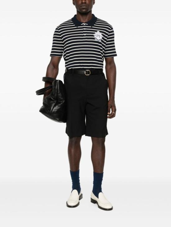 25FW 발망 폴로 티셔츠 FH0GC026GF30 SFF Black - BALMAIN