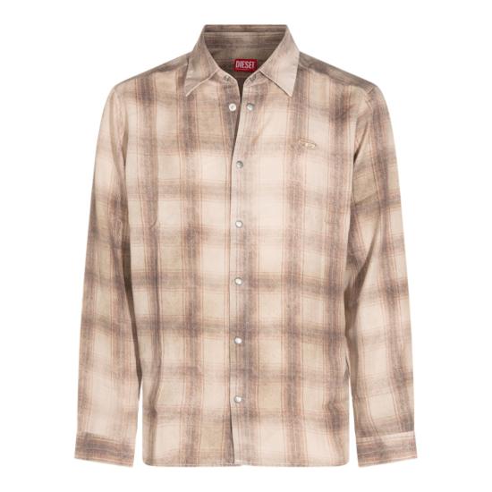 26FW 디젤 긴팔 셔츠 A227460JMCM1BKA Neutrals