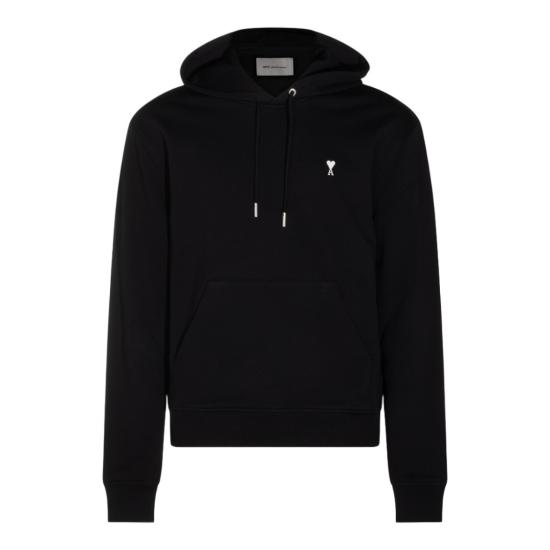 26FW 아미 ADC 코튼 후디 HSW764730045 Black