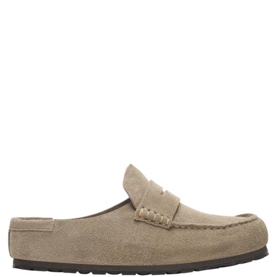 26FW 버켄스탁 네이플스 랩드 스웨이드 레더 1029710TAUPE Brown