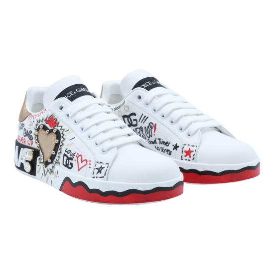 26FW 돌체앤가바나 스니커즈 CK2466A3L908G022 White - DOLCE & GABBANA