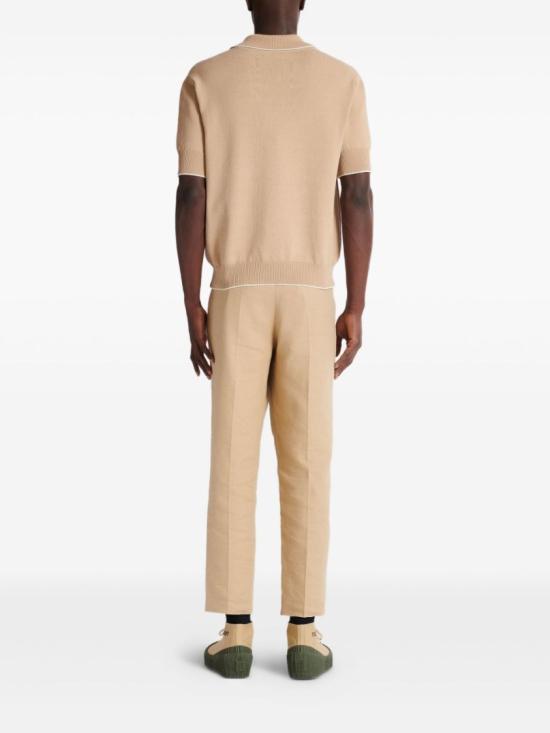 25FW 발망 폴로 티셔츠 FH1GB049KI76 GMP Neutrals - BALMAIN