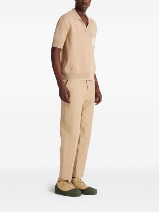 25FW 발망 폴로 티셔츠 FH1GB049KI76 GMP Neutrals - BALMAIN