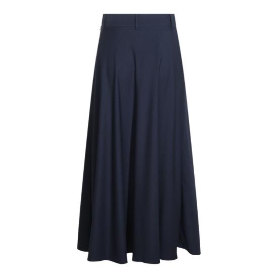 26FW 에르노 롱 스커트 GN000096D126409300 Blue - HERNO