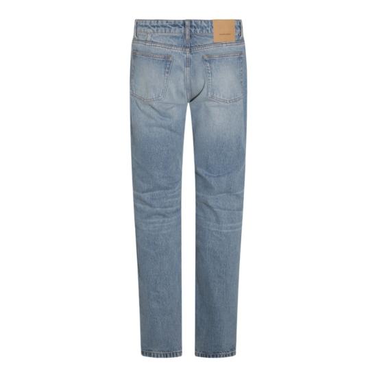 26FW 아미 클래식 핏 데님 팬츠 팬츠 HTR001DE0046480 Blue - AMI