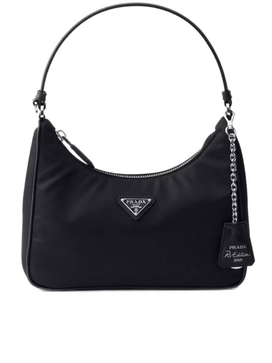 26FW 프라다 리나일론 앤 사피아노 미니 백 1N204P R064 F0002 BLACK DOM