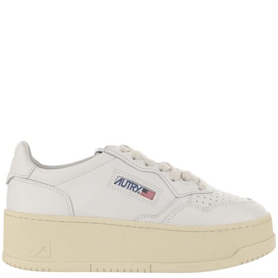 26FW 오트리 메달리스트 플랫폼 스니커즈 PTLWLL15LEATWHT White