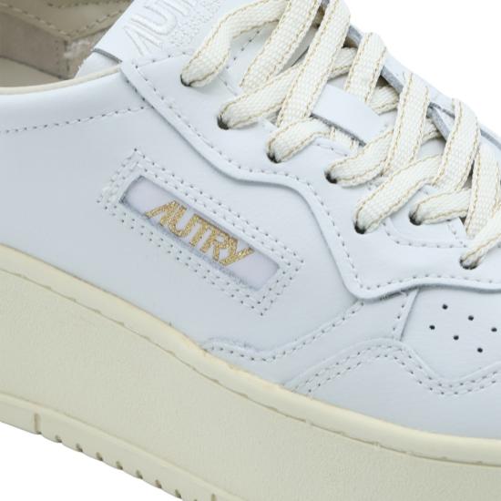 26FW 오트리 메달리스트 플랫폼 스니커즈 PTLWVO01 White - AUTRY