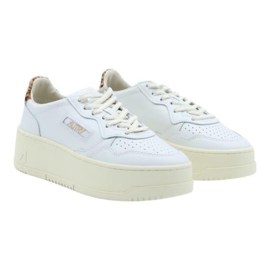 26FW 오트리 메달리스트 플랫폼 스니커즈 PTLWVO01 White - AUTRY
