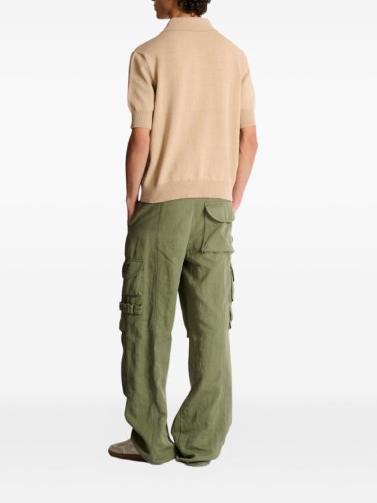 26SS 발망 폴로 티셔츠 GH0GB046KJ92 0AS Neutrals - BALMAIN