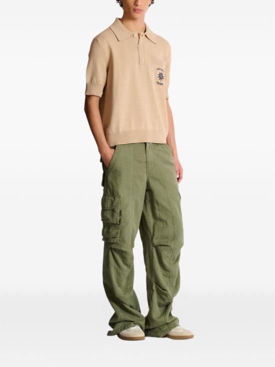 26SS 발망 폴로 티셔츠 GH0GB046KJ92 0AS Neutrals - BALMAIN