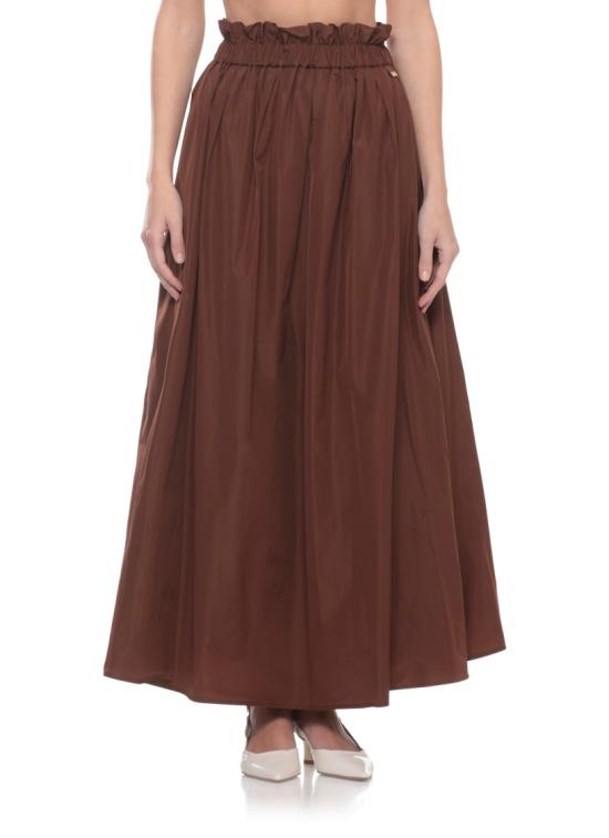 26SS 에르노 롱 스커트 GN000044D12483Z2240 Grey - HERNO