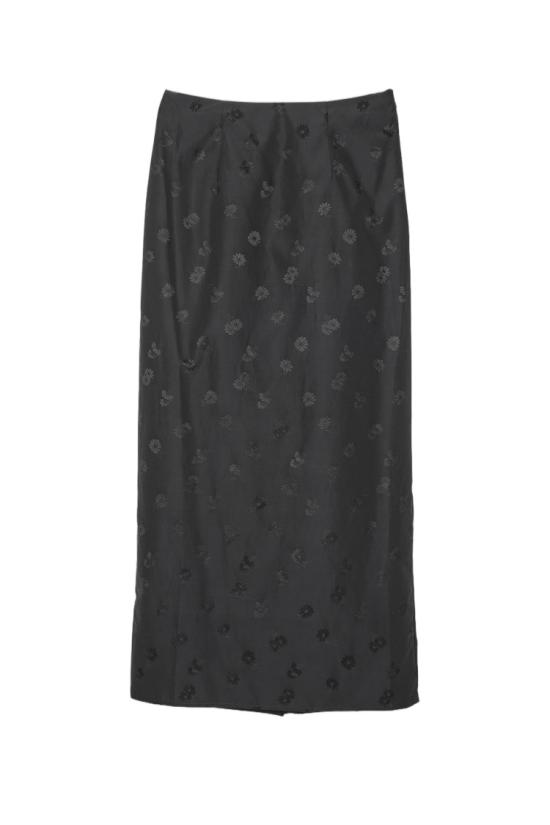 26FW 세실리아 반센 미디 스커트 26RTW17001BLACK