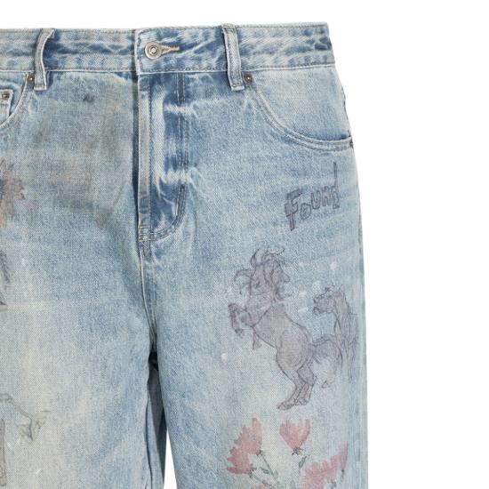 26FW 파운드 데님 팬츠 FOPF26DP046086371 Blue - FOUND