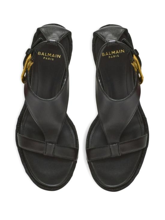 26SS 발망 샌들 GN1UH204LNAP 0PA Black - BALMAIN