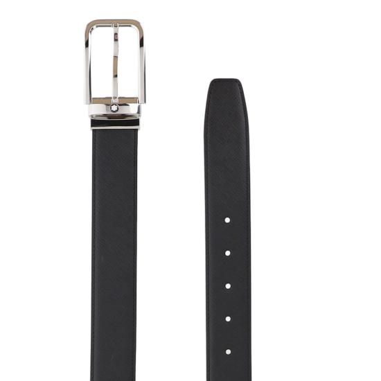 26FW 몽블랑 가죽 벨트 223411 Grey - MONTBLANC