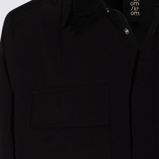 26FW 톰크롬 긴팔 셔츠 MH1850111 Black - THOM KROM
