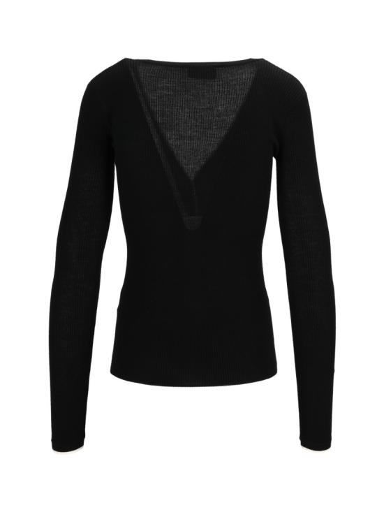 26FW 엘리자베타프랜치 가디건 MK16B66E2 Black - ELISABETTA FRANCHI