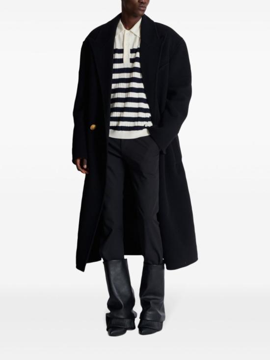  발망 폴로 티셔츠 EH1GB066KI01 GCR White - BALMAIN