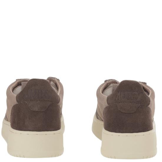 26FW 오트리 메달리스트 로우 스니커즈 AULMTS41TRICSUEDETAUPECOTTO Brown - AUTRY