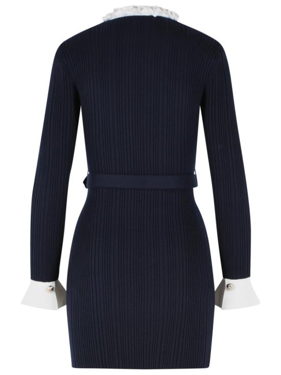 26FW 셀프 포트레이트 숏 원피스 AW26 101S N NAVY Black - SELF PORTRAIT