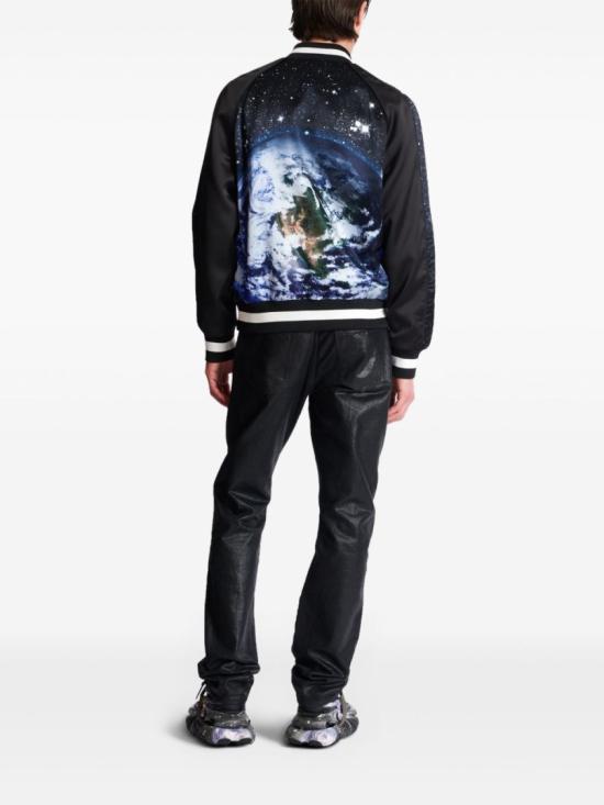  발망 봄버 자켓 EH0TFA00MH00 EAH Black - BALMAIN