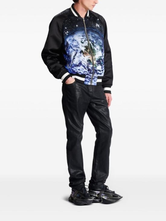  발망 봄버 자켓 EH0TFA00MH00 EAH Black - BALMAIN