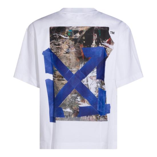 26FW 오프화이트 반팔 티셔츠 OMAA120F26JER0181000 White - OFF WHITE