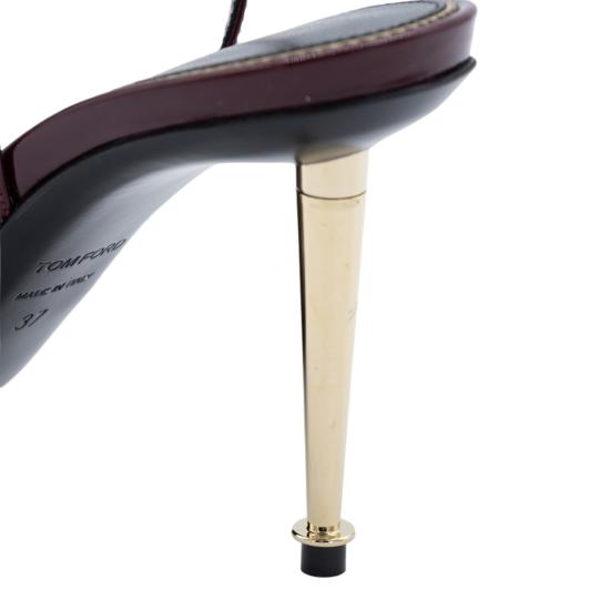 26FW 톰포드 샌들 W2748LCL072PRAP Burgundy - TOMFORD