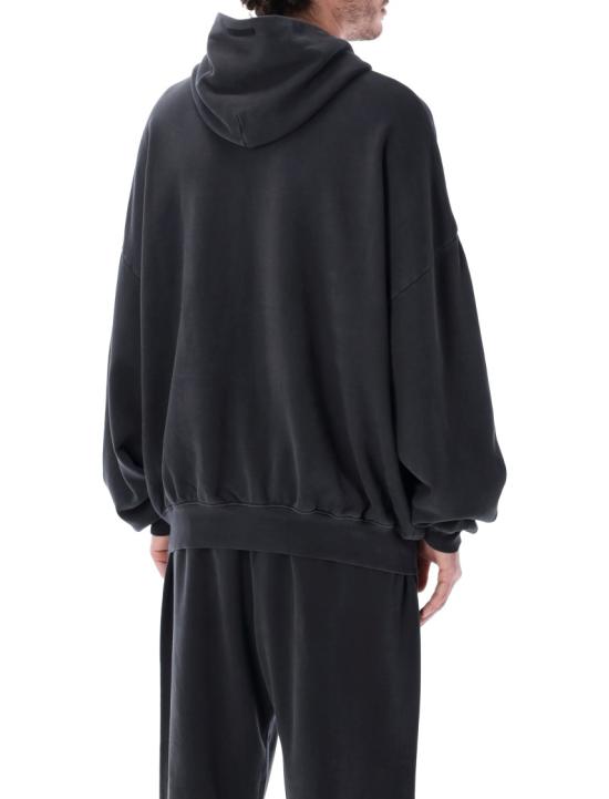 26SS 피어오브갓 후드 티셔츠 192SP264461FFB Black - FEAR OF GOD