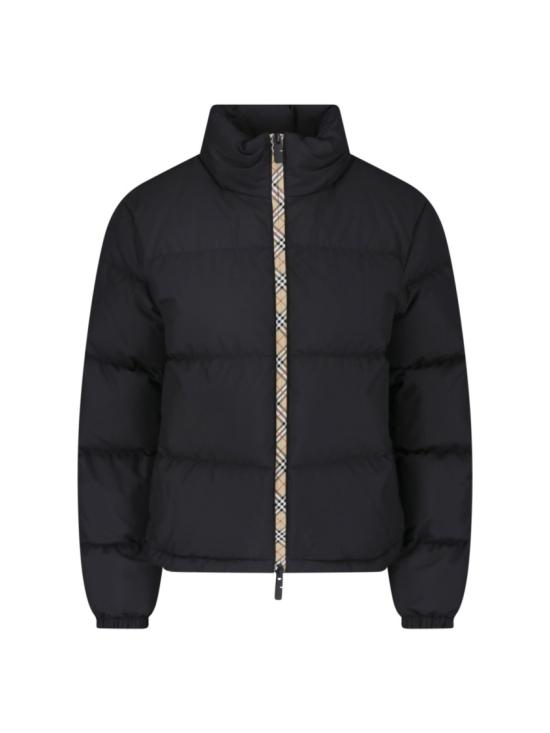 26FW 버버리 체크 테이프 앰블사이드 푸퍼 자켓 8110250A1189 Black
