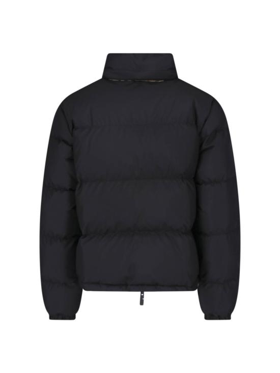 26FW 버버리 체크 테이프 앰블사이드 푸퍼 자켓 8110250A1189 Black - BURBERRY