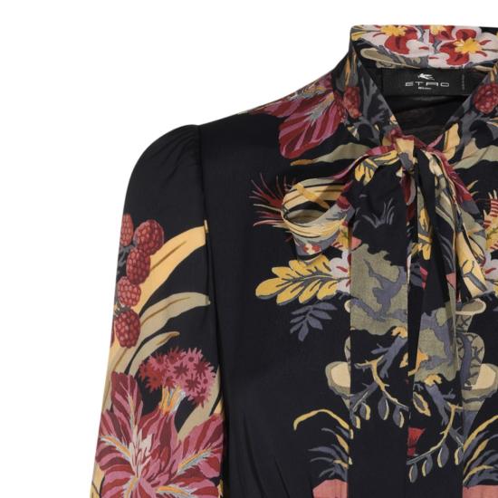 26FW 에트로 롱 원피스 WRHA055299SP41EX0813 Black - ETRO