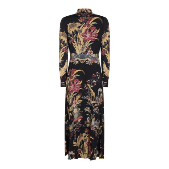 26FW 에트로 롱 원피스 WRHA055299SP41EX0813 Black - ETRO