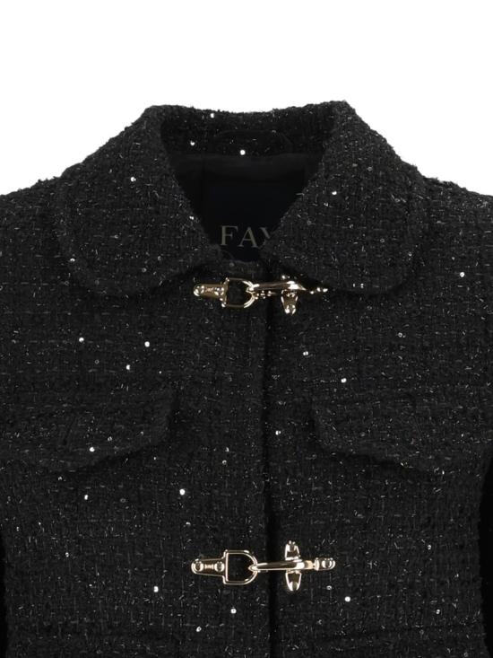 26FW 페이 자켓 NGW73534510YSM Black - FAY