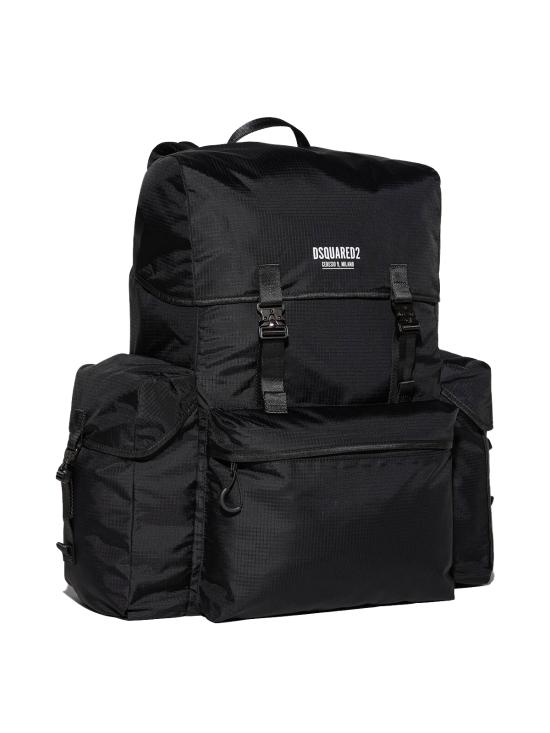  디스퀘어드2 백팩 Dsquared2 Ceresio 9 로고 립스톱 맥시 - DSQUARED2