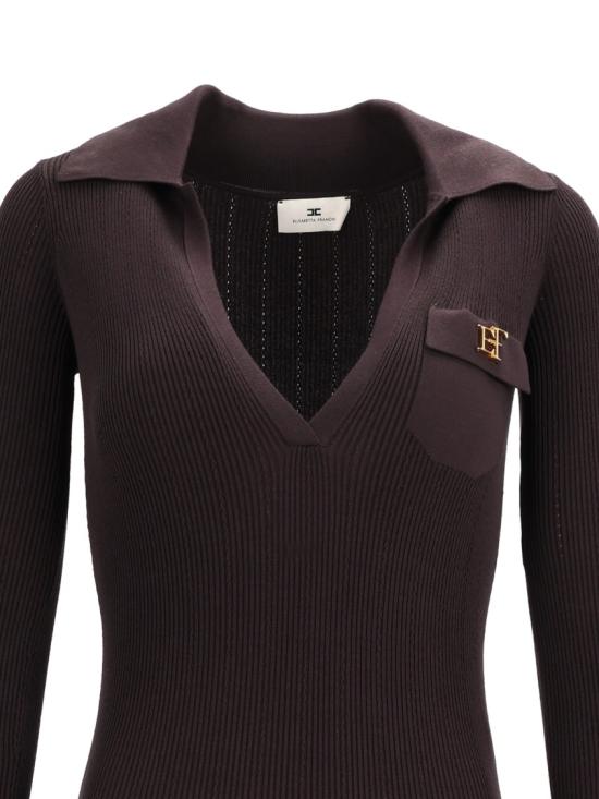 26FW 엘리자베타프랜치 롱 원피스 AM08B66E2 Black - ELISABETTA FRANCHI