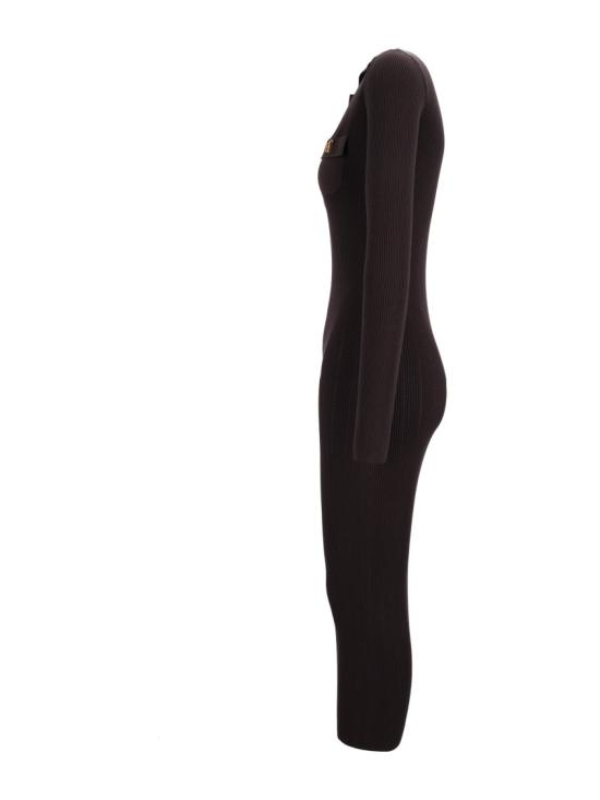 26FW 엘리자베타프랜치 롱 원피스 AM08B66E2 Black - ELISABETTA FRANCHI