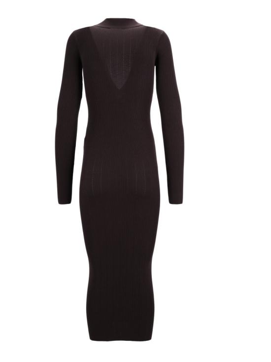 26FW 엘리자베타프랜치 롱 원피스 AM08B66E2 Black - ELISABETTA FRANCHI