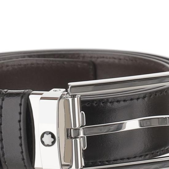 26FW 몽블랑 가죽 벨트 223405 Grey - MONTBLANC