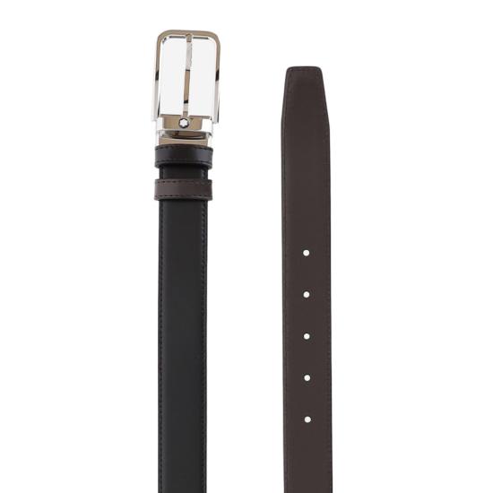 26FW 몽블랑 가죽 벨트 223405 Grey - MONTBLANC