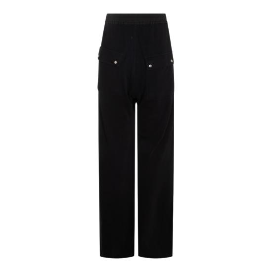 26FW 릭 오웬스 스트레이트 팬츠 RU02F4366JDC09 Black - RICK OWENS
