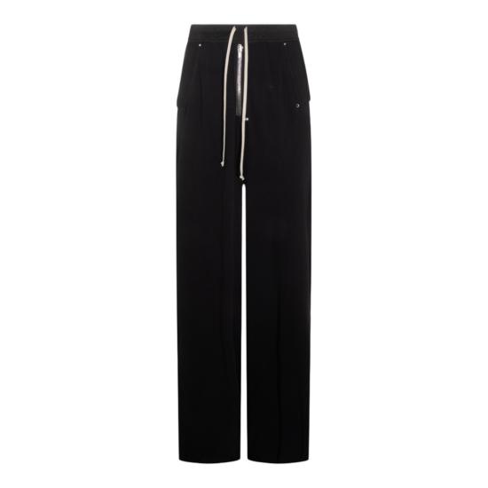 26FW 릭 오웬스 스트레이트 팬츠 RU02F4366JDC09 Black