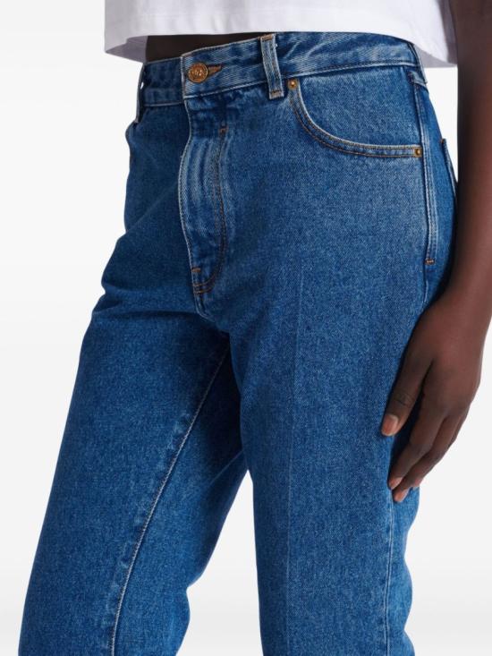 26SS 발망 데님 팬츠 GF1MI070DG08 6EX Blue - BALMAIN