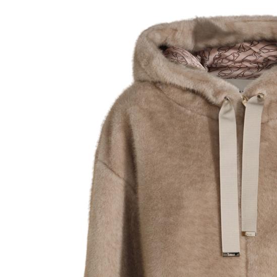 26FW 에르노 멜란지 얼터너티브 밍크 퍼 보머 자켓 GI000318D127391985 Neutrals - HERNO