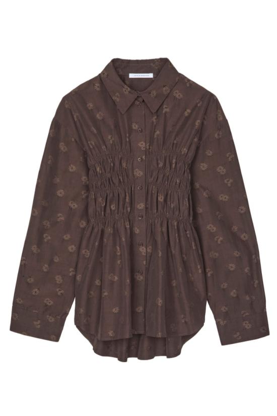 26FW 세실리아 반센 블라우스 26RTW12002BROWN