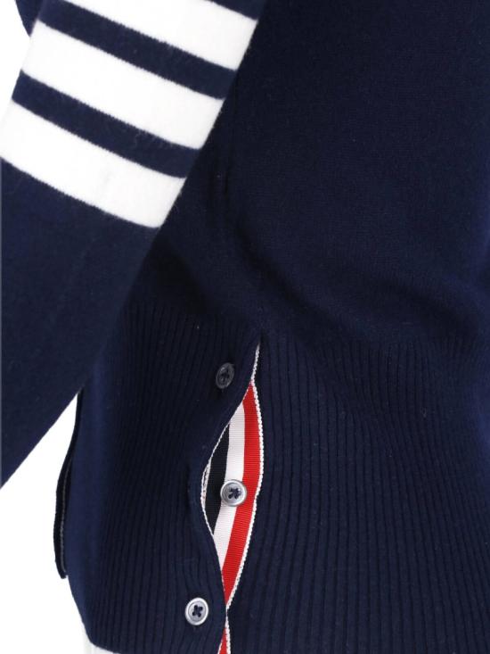 26FW 톰브라운 가디건 FKC002A 00011415 Blue - THOM BROWNE