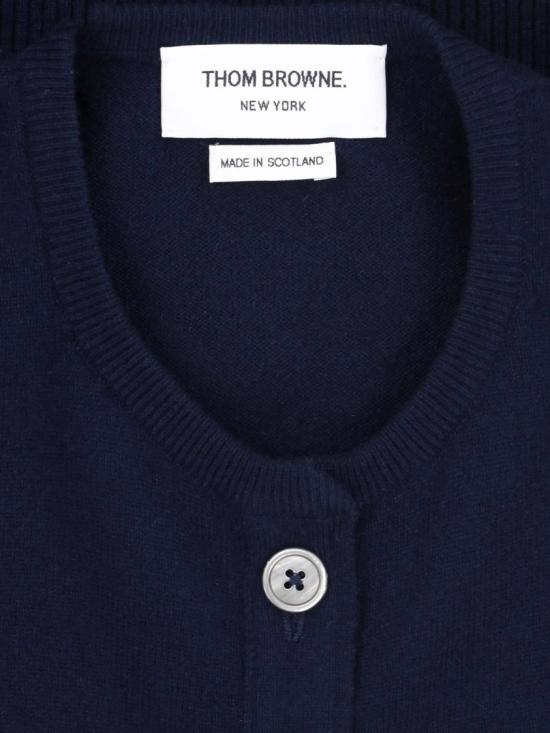 26FW 톰브라운 가디건 FKC002A 00011415 Blue - THOM BROWNE