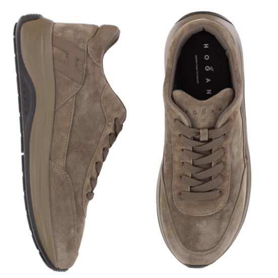 26FW 호간 스니커즈 HXM7190GH50VGG28NZ Brown - HOGAN